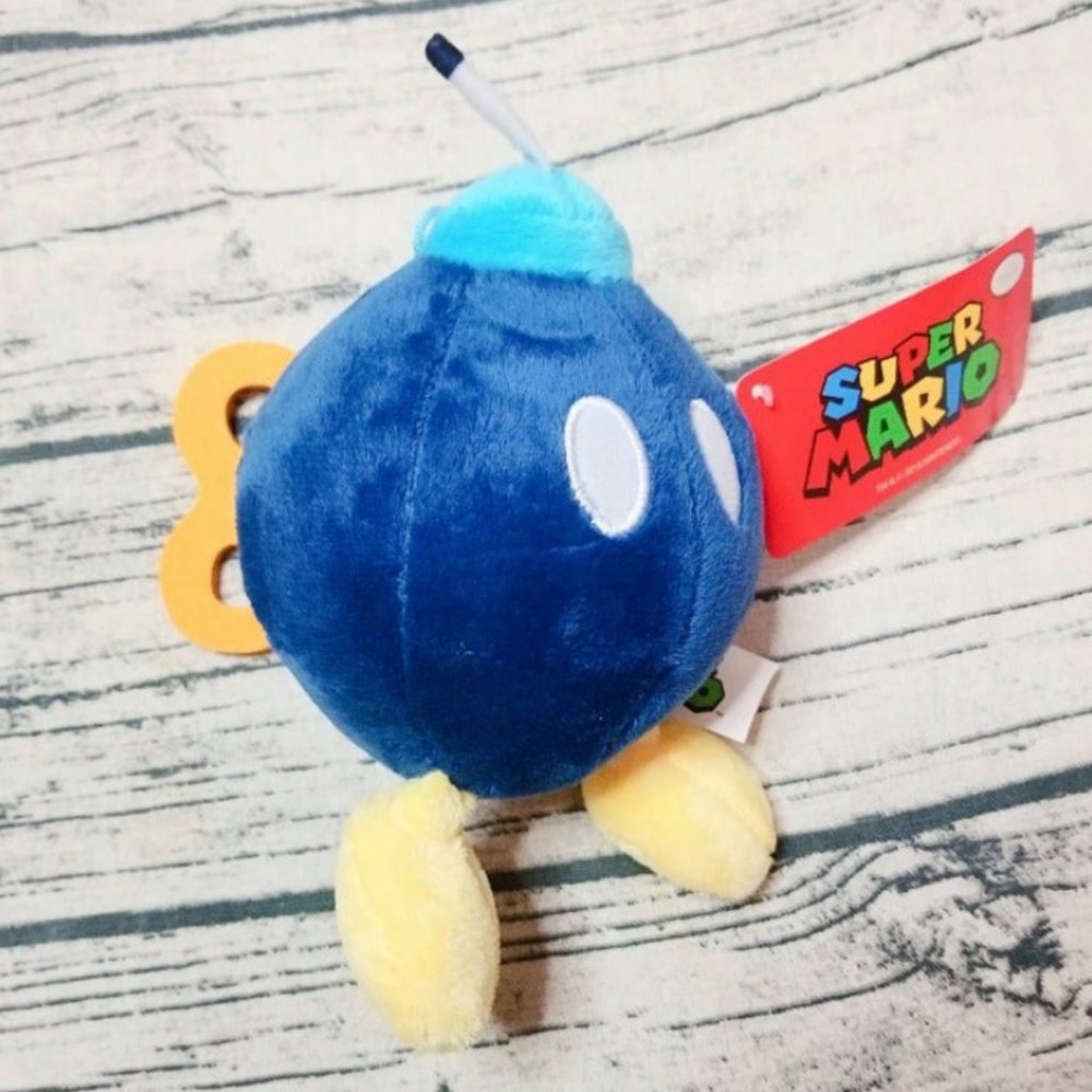 NWT Super Mario Nintendo Bob-omb bomb plush